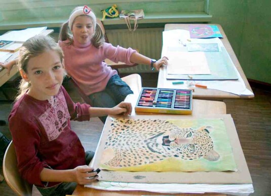 Pastellzeichenkurs Oktober 2003